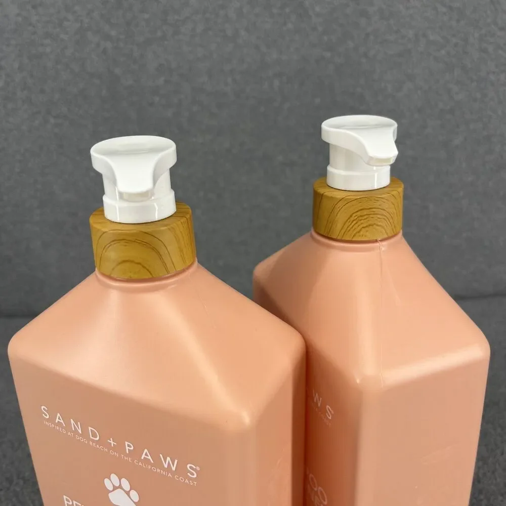 2x Sand + Paws Honeysuckle & Aloe Pet Shampoo & Conditioner 32 fl oz‎